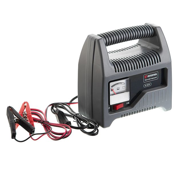 Устройство зарядное для аккумуляторов 6/12 В INTERTOOL AT-3014