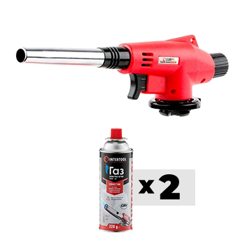 Газовая горелка и баллоны