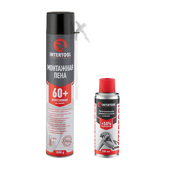 Монтажная пена и смазка