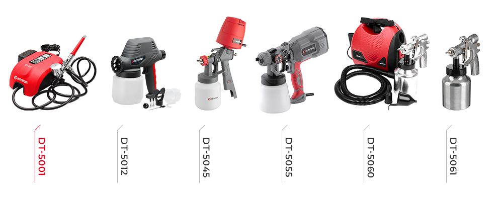 Линейка электрических краскопультов