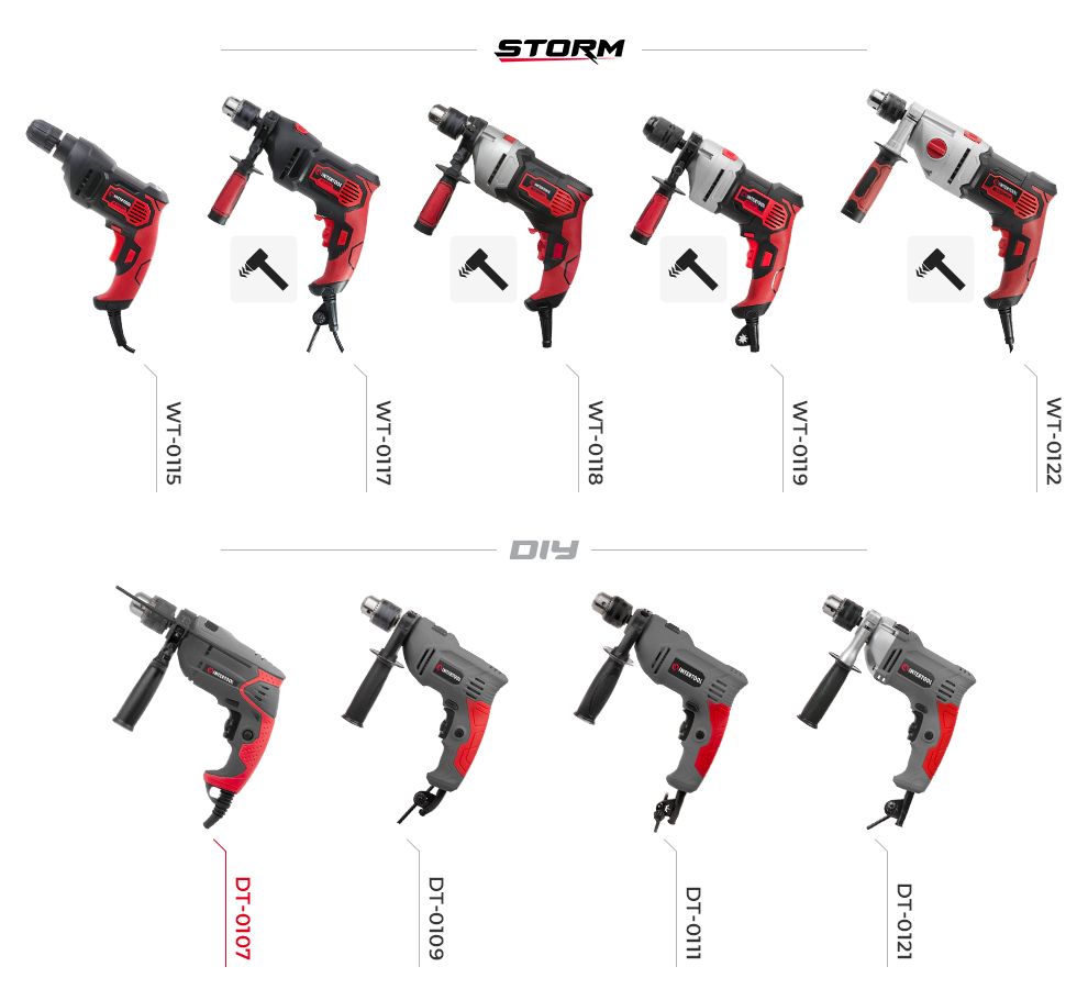 Асортимент дрилів