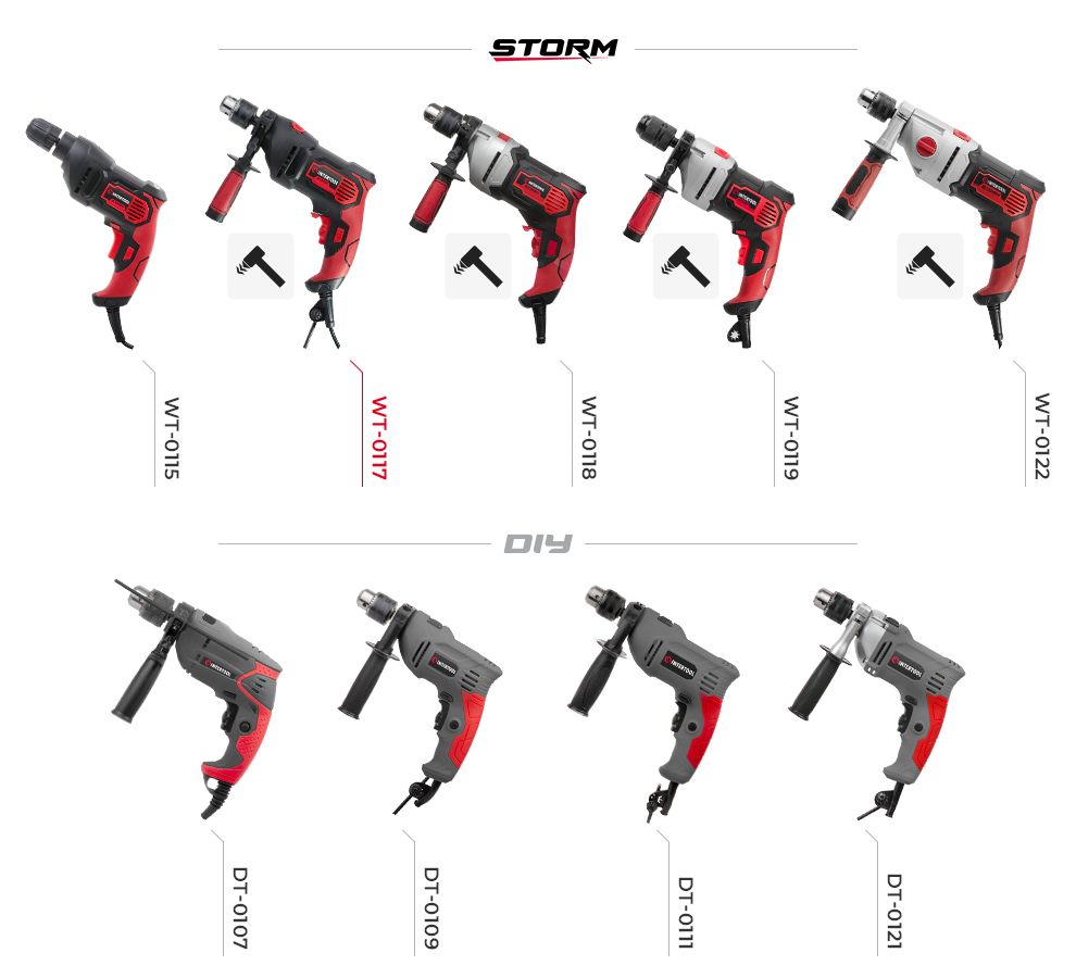 Асортимент дрилів