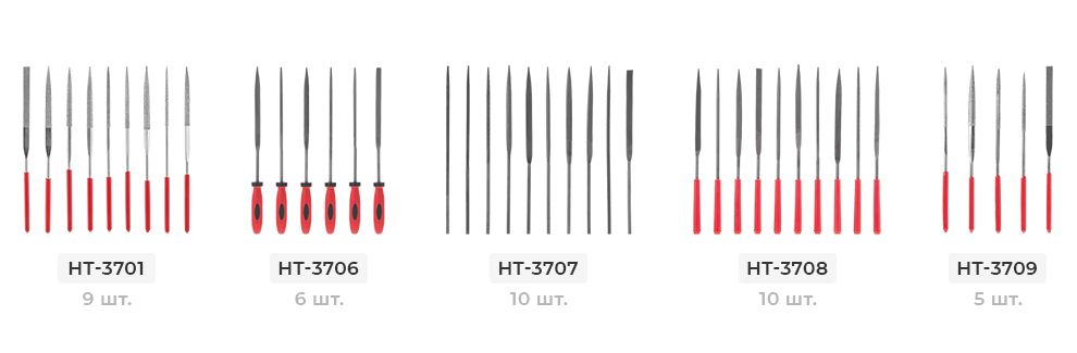 Лінійка наборів надфілів