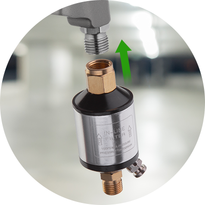 Монтаж до фарбопульта