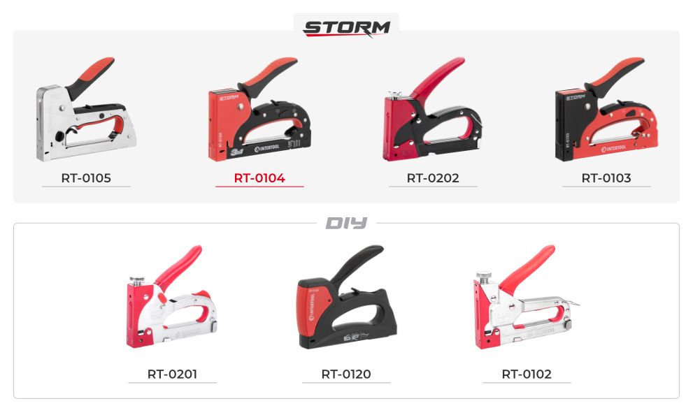 Лінійка степлерів