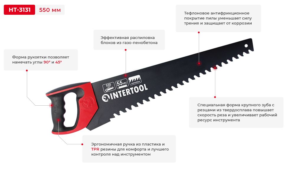 Переваги ножівки