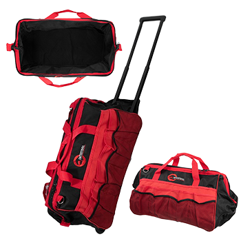 Сумка на колесах с телескопической ручкой