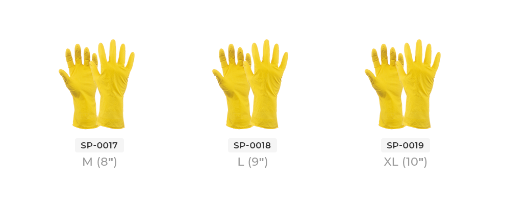 Лінійка латексних рукавиць