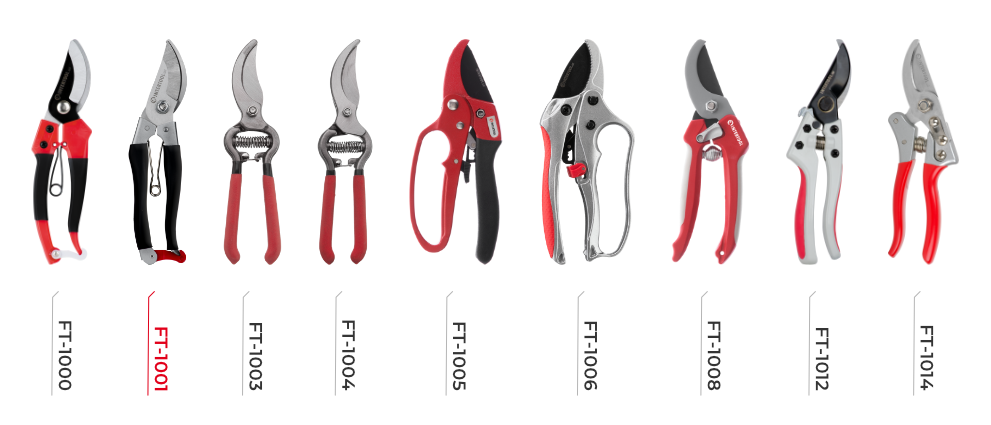 Лінійка садових секаторів