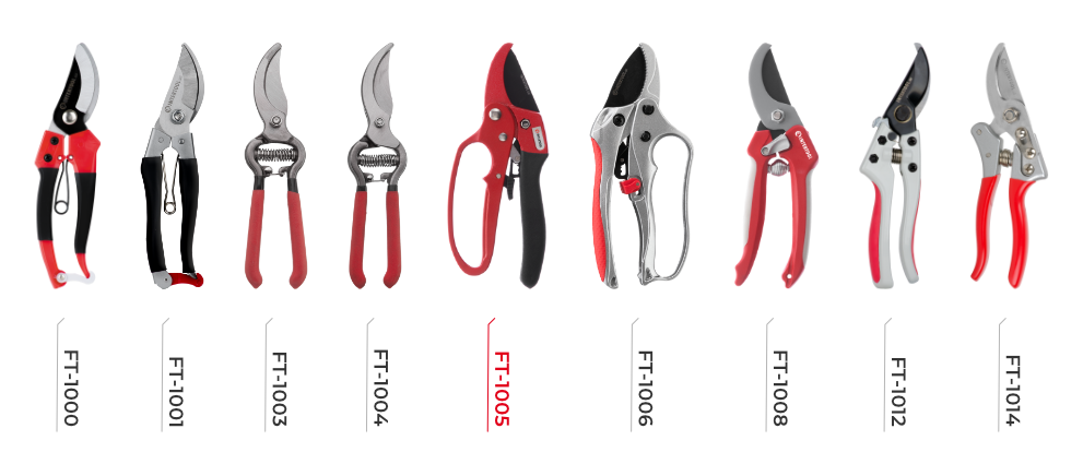 Лінійка садових секаторів