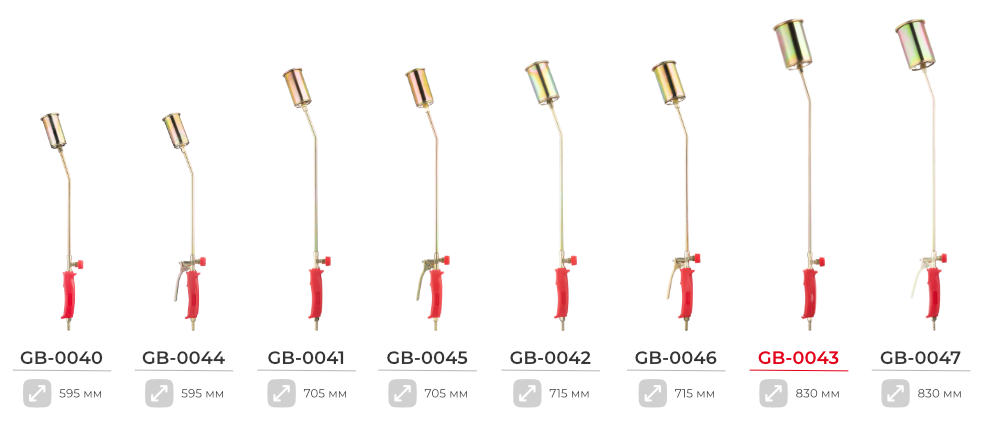 Лінійка газових пальників