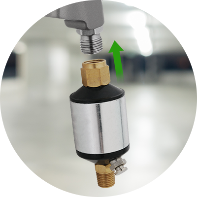 Монтаж до фарбопульта