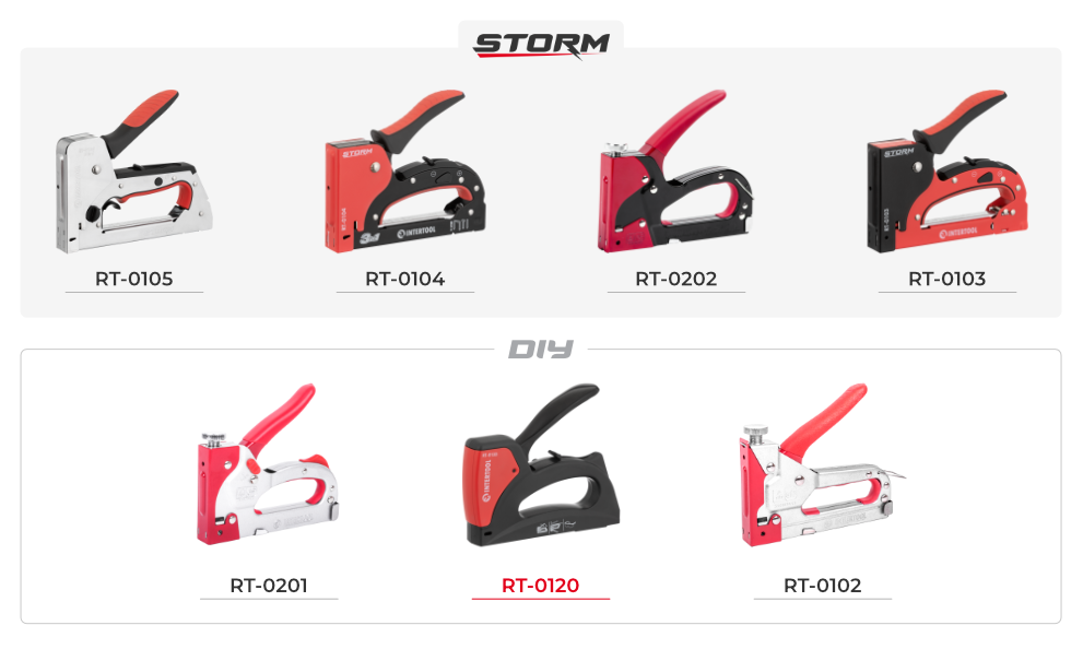 Лінійка степлерів